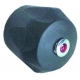 MANUBRIOS NEGRO DE GRIFO AGUA CALIENTE FIJACION 7X7MM