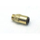 UNION SIMPLE MALE 1/8 FILET UNIVERSEL X 6MM LAITON - IQN7153