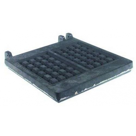 JEU DE 2 PLAQUES FONTE GAUFRIER - TIQ77732