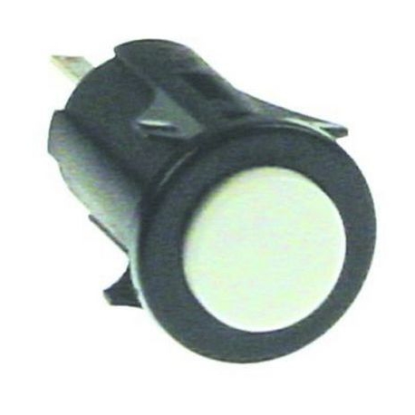 PULSADOR I POLOS 250V 3A Ã­16MM NEGRO - TIQ77056