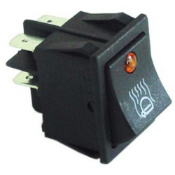BUTTON 16A/250V 30X22 CUPS