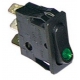 SWITCH WITH GREEN LIGHT 30X11MM 1POLE 250V 16A