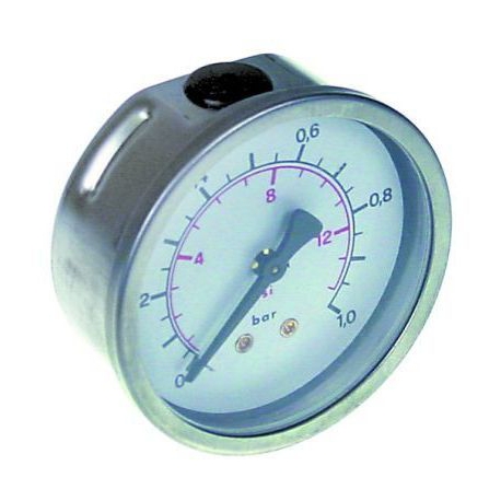 PRESSURE GAUGE Ã­62MM 1/8 PRESSURE 0-1BAR - TIQ77270